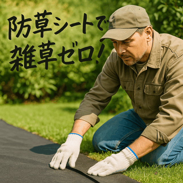防草シートで快適生活!草むしり不要の生活へ!防草シートの選び方と活用術 防草シートで快適生活!草むしり不要の生活へ!防草シートの選び方と活用術