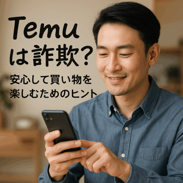 Temuは詐欺じゃない？安全に通販を楽しむための完全ガイド