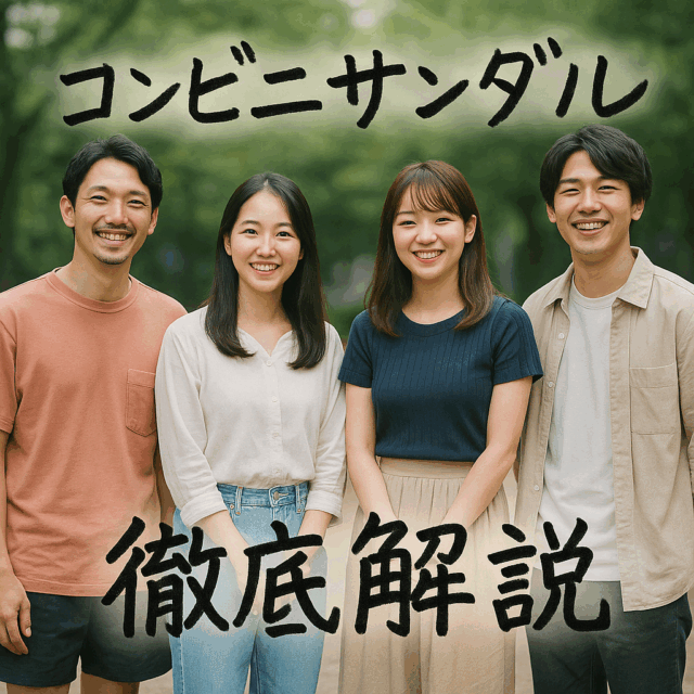 コンビニサンダルは本当に使える?初心者も失敗しない選び方ガイド コンビニサンダルは本当に使える?初心者も失敗しない選び方ガイド